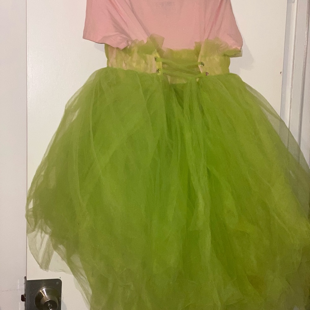 Custom Made T-Shirt Tulle Dress